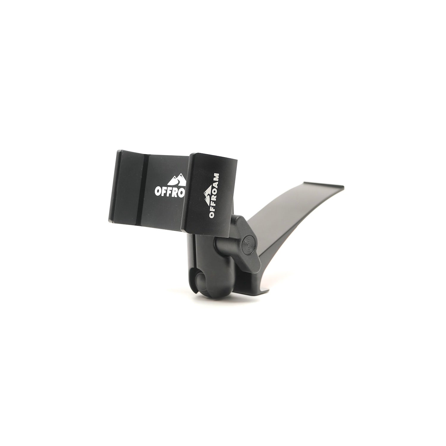 Image of Offroam Mounting Base for Toyota Highlander 2014-2019. This premium all metal phone mounting base installs easily without drilling or glue. Perfect placement without blocking screens, driver view, or air flow.