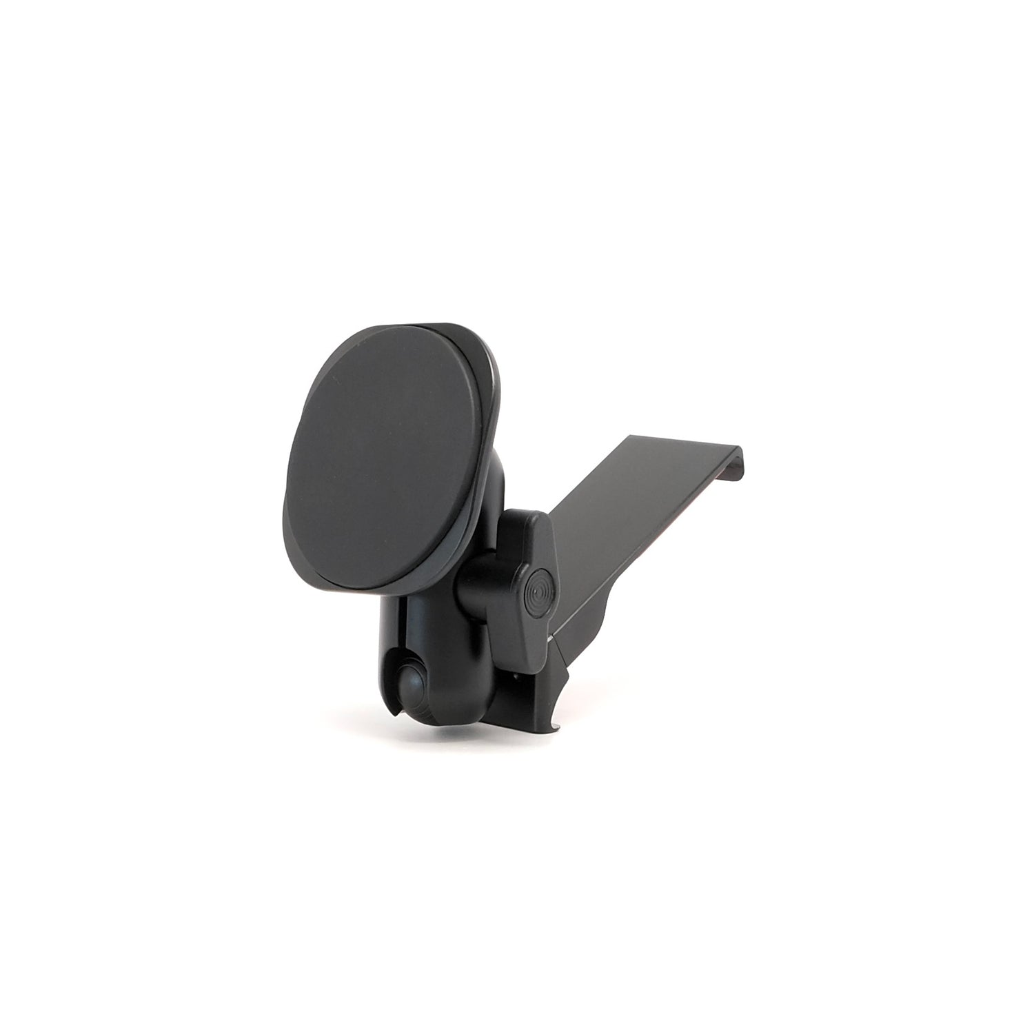 Image of Offroam MagSafe-compatible Phone Mount for Chevrolet Silverado 2019-2026 | Silverado HD 2020-2026 & GMC Sierra 1500 2019-2026 | Sierra HD 2020-2026 with 7-in.|8-in. display. This premium phone mount installs easily without drilling or glue. High force magnets hold phone on any trail, road, or track. Perfect placement without blocking screens, driver view, or air flow. Fully adjustable positioning.