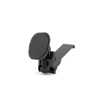 Image of Offroam MagSafe-compatible Phone Mount for Chevrolet Silverado 2019-2026 | Silverado HD 2020-2026 & GMC Sierra 1500 2019-2026 | Sierra HD 2020-2026 with 7-in.|8-in. display. This premium phone mount installs easily without drilling or glue. High force magnets hold phone on any trail, road, or track. Perfect placement without blocking screens, driver view, or air flow. Fully adjustable positioning.