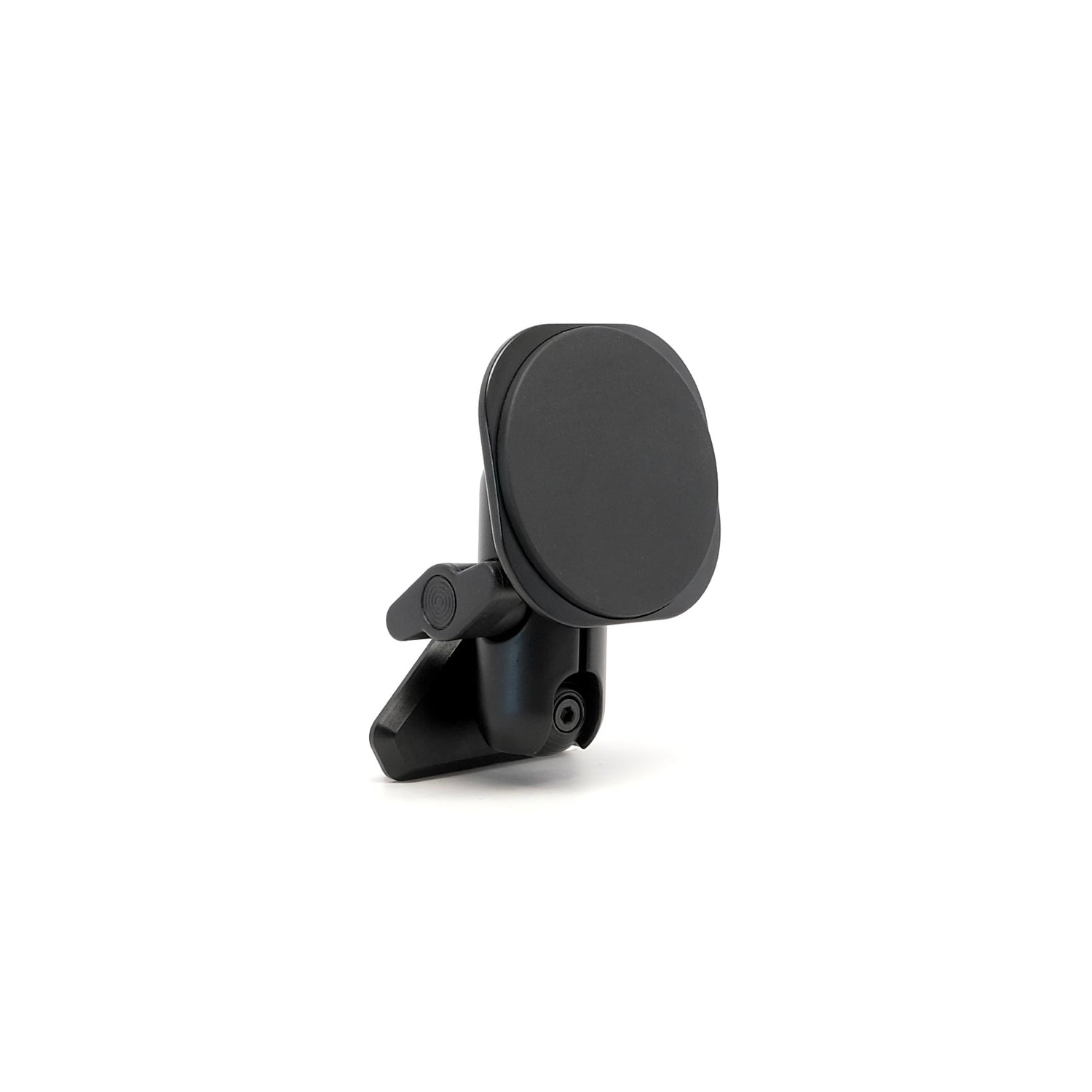 Image of Offroam MagSafe-compatible Phone Mount for Ford F-150 Lightning 2022-2025 (Lariat & Platinum) | Ford Expedition 2022-2024. This premium phone mount installs easily without drilling or glue. High force magnets hold phone on any trail, road, or track. Perfect placement without blocking screens, driver view, or air flow. Fully adjustable positioning.