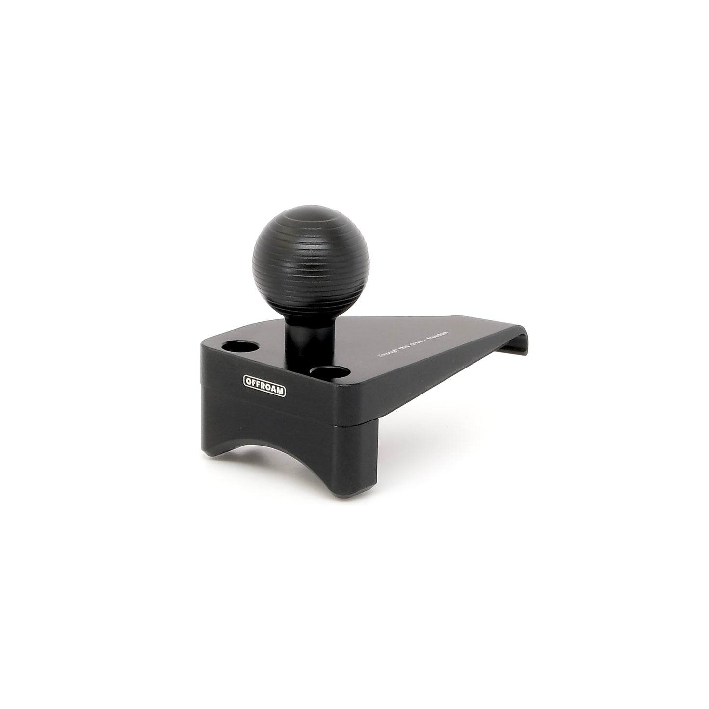 Image of Offroam Mounting Base for Toyota Tacoma 2024-2026 | 4Runner 2025-2026. This premium all metal phone mounting base installs easily without drilling or glue. Perfect placement without blocking screens, driver view, or air flow.