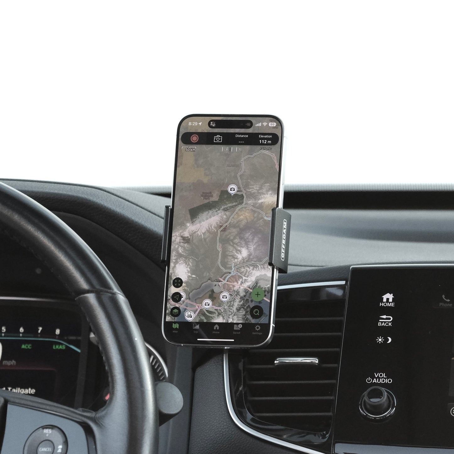 Honda Ridgeline 2016-2026 | Passport 2019-2025 | Pilot 2016-2022 Phone Mount