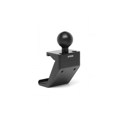 Image of Offroam Mounting Base for Toyota RAV4 2026, Center Console. This premium all metal phone mounting base installs easily without drilling or glue. Perfect placement without blocking screens, driver view, or air flow.