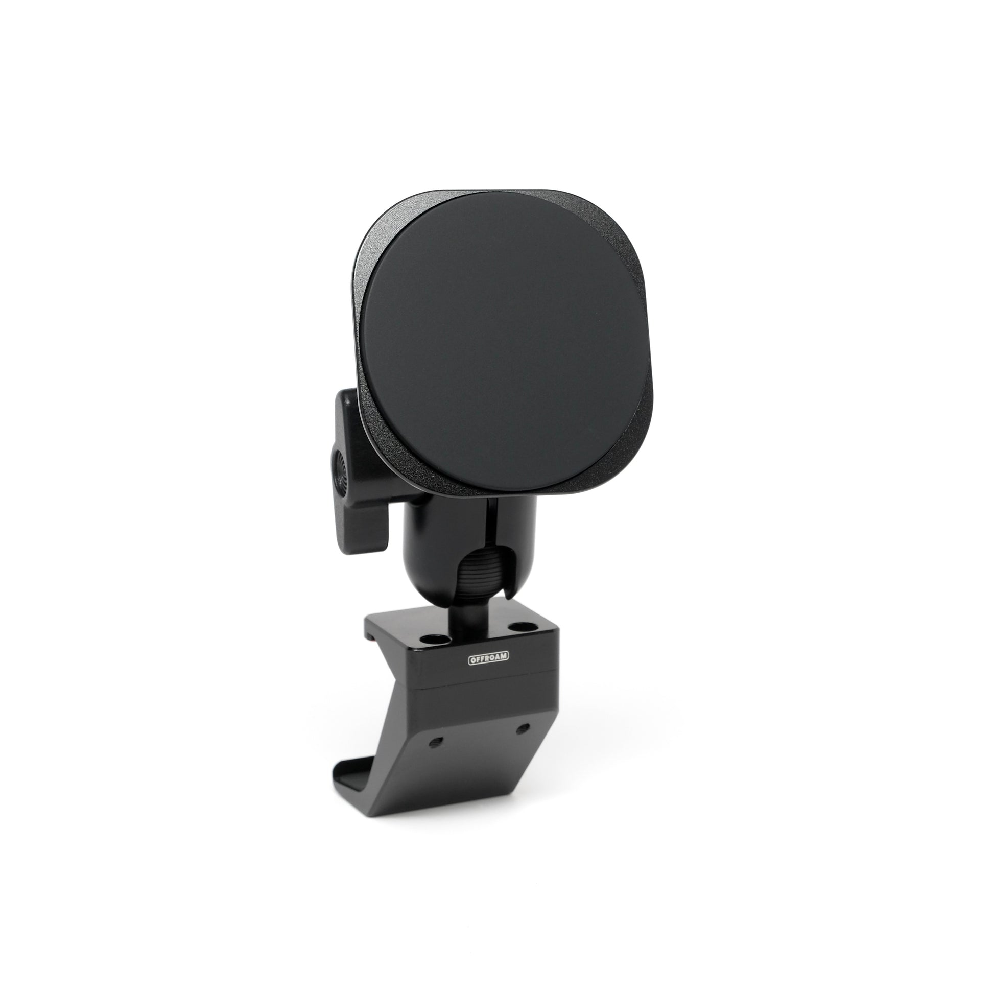 Image of Offroam MagSafe-compatible Phone Mount for Toyota RAV4 2026. This premium phone mount installs easily without drilling or glue. High force magnets hold phone on any trail, road, or track. Perfect placement without blocking screens, driver view, or air flow. Fully adjustable positioning.
