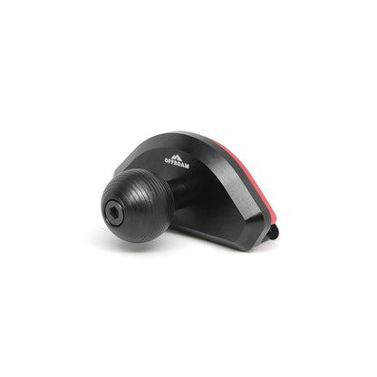 Image of Offroam Mounting Base for Toyota Tundra 2022-2026 | Sequoia 2023-2026. This premium all metal phone mounting base installs easily without drilling or glue. Perfect placement without blocking screens, driver view, or air flow.