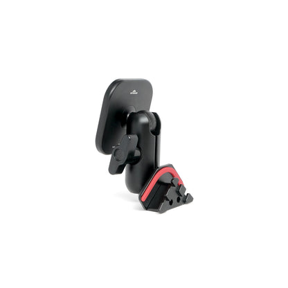 Image of Offroam MagSafe-compatible Phone Mount for Toyota Tacoma 2005-2011. This premium phone mount installs easily without drilling or glue. High force magnets hold phone on any trail, road, or track. Perfect placement without blocking screens, driver view, or air flow. Fully adjustable positioning.
