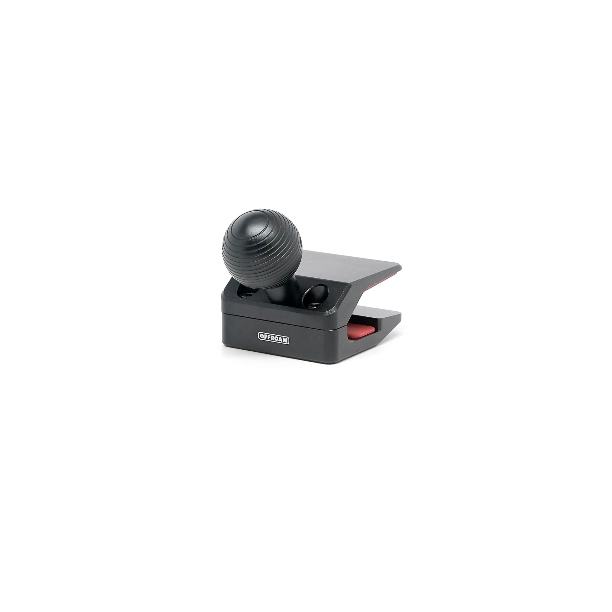 Image of Offroam Mounting Base for Ford Explorer 2020-2024. This premium all metal phone mounting base installs easily without drilling or glue. Perfect placement without blocking screens, driver view, or air flow.