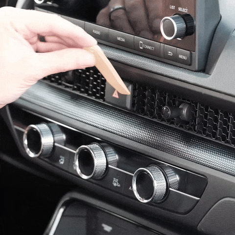 Video of Offroam Phone Mount installation for Honda Civic 2022-2025 | CR-V 2023-2025. This premium phone mount installs easily without drilling or glue. Spring loaded Universal holder for use with any phone. Perfect placement without blocking screens, driver view, or air flow. Fully adjustable positioning.