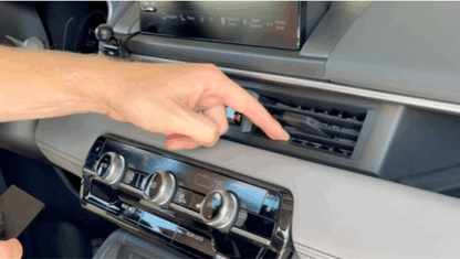 Video of Offroam Mounting Base installation in Honda Pilot 2023-2026 | Passport 2026. This premium all metal phone mounting base installs easily without drilling or glue. Perfect placement without blocking screens, driver view, or air flow.