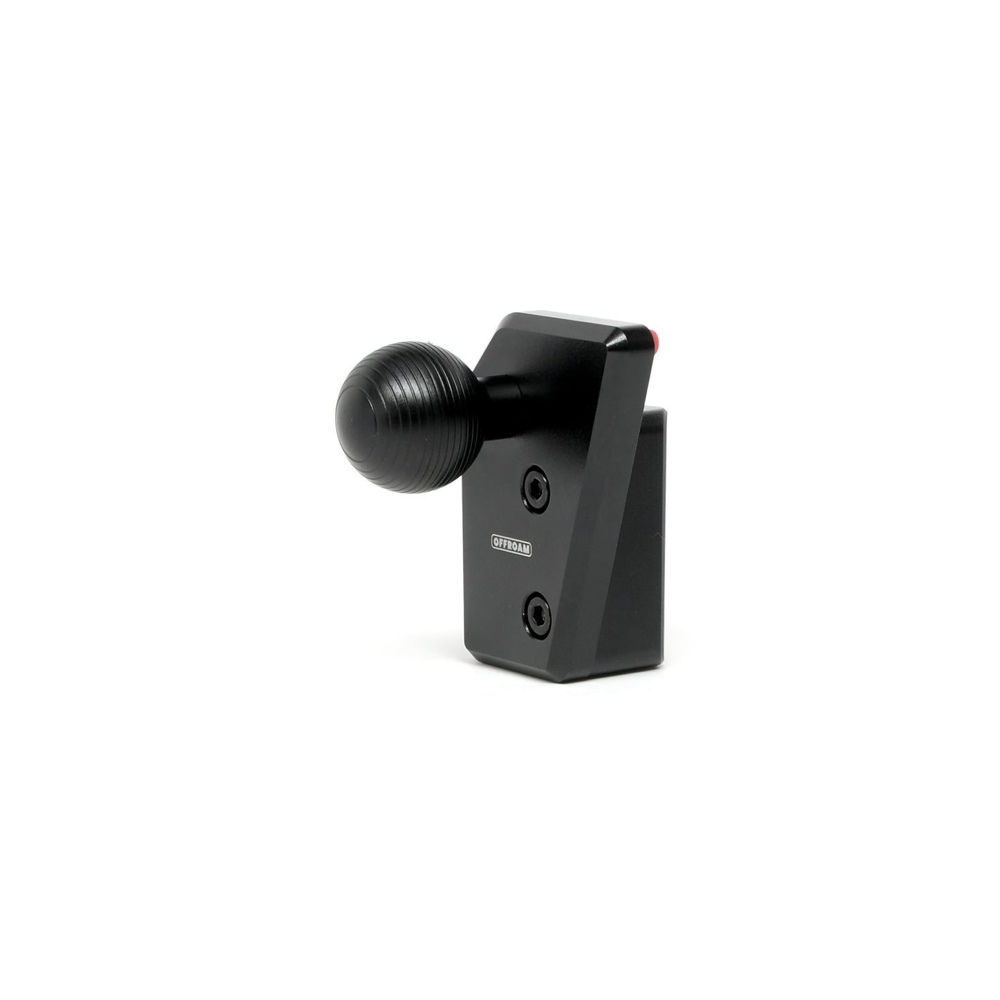 Image of Offroam Mounting Base for Subaru Forester 2025-2026. This premium all metal phone mounting base installs easily without drilling or glue. Perfect placement without blocking screens, driver view, or air flow.
