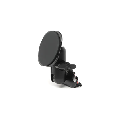 Image of Offroam MagSafe-compatible Phone Mount for Toyota Tacoma 2005-2011. This premium phone mount installs easily without drilling or glue. High force magnets hold phone on any trail, road, or track. Perfect placement without blocking screens, driver view, or air flow. Fully adjustable positioning.