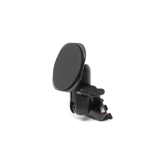 Image of Offroam MagSafe-compatible Phone Mount for Toyota Tacoma 2005-2011. This premium phone mount installs easily without drilling or glue. High force magnets hold phone on any trail, road, or track. Perfect placement without blocking screens, driver view, or air flow. Fully adjustable positioning.