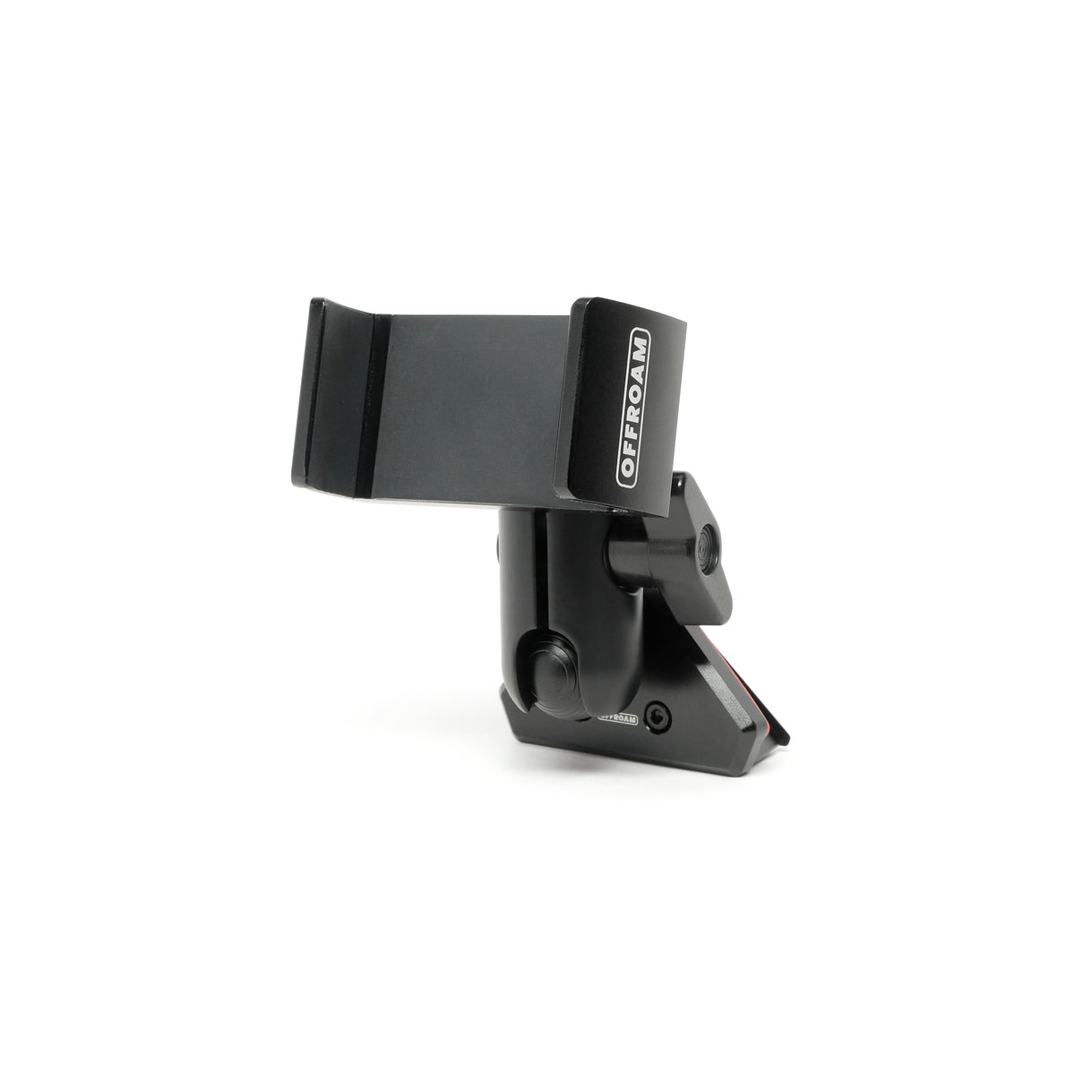 Offroam phone mount with universal holder designed to fit Volvo XC60 2018-2026 and V60 and S60 2019-2026 model years shown on white background.